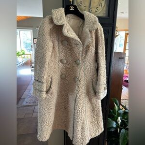 Rare Vintage 1960 Karakul  Curl Lamb Coat